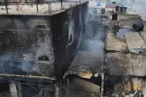 Ayer explot una zona comercial: confirman la muerte de 25 personas y 10 estn desaparecidas