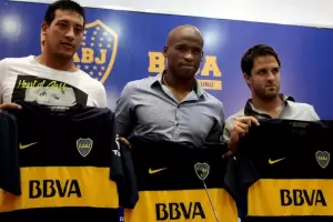 Exjugador de Boca reapareci y pele con el presidente de un club por plata y poltica