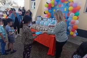 Estudiantes de los hogares de abrigo de la provincia celebraron el mes de las infancias