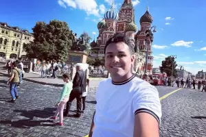 Nico Reyna est en Mosc y se prepara para la tv qatary