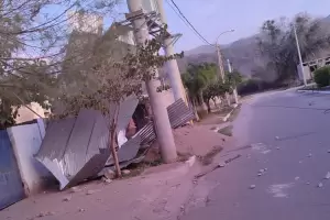 Viento zonda: las fuertes rfagas dejaron heridos, incendios y daos en el interior