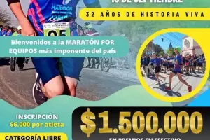 Atletismo: Se viene la 32 edicin de la maratn "Vuelta al departamento Pomn"