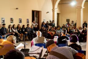 La banda inclusiva de la Escuela N998 se present en la Casa de la Cultura