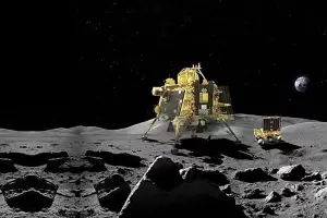 El robot indio empez� a explorar el polo sur de la Luna