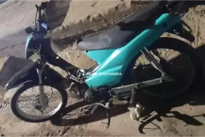 Por infraccin a la Ley de Trnsito, secuestran motocicleta