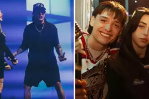 Peso Pluma blanque su romance con Nicky Nicole con un especial saludo: "Feliz cumpleaos beb"