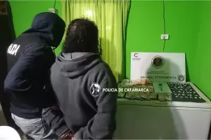 Secuestran droga y detienen a una persona en el Norte de la Capital