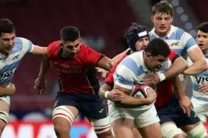 Los Pumas derrotaron a Espaa, pero Grondona sali lesionado