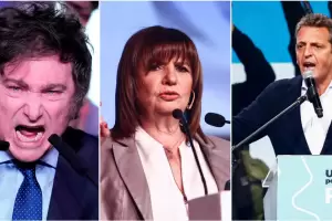 Massa y  Milei salen en buscarn los votos de Bullrich para dejarla fuera del balotaje