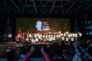 Emotivo: Ms de trescientos chicos cerraron el provincial de los Juegos Culturales Evita 2023