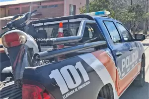 Recuperan moto en Santa Mara: la haban dejado en un terreno baldo