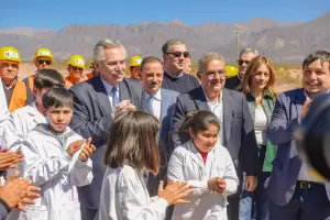 Inauguraron la reconstruccin de la Ruta n 3, con la presencia del Presidente