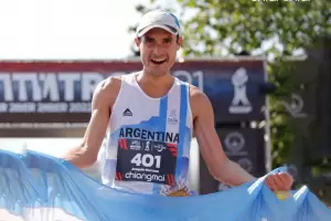 El catamarqueo Joaqun Narvez qued en el TOP 20 del mundo de Short Trail