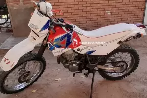 Recuperan una moto en el norte de la Capital
