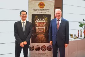 Proyecto del Corredor Biocenico: El vicegobernador se reuni con el embajador de  Vietnam