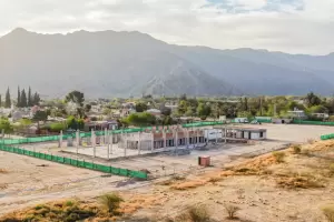 La nueva terminal de Bel�n cuenta con un avance del 50%