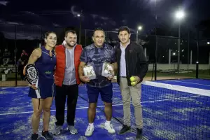 Inauguraron la primera cancha de padel profesional del interior de Catamarca