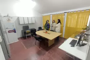 Refuncionalizaron la sala de uso comn de las Residencias en el "San Juan"