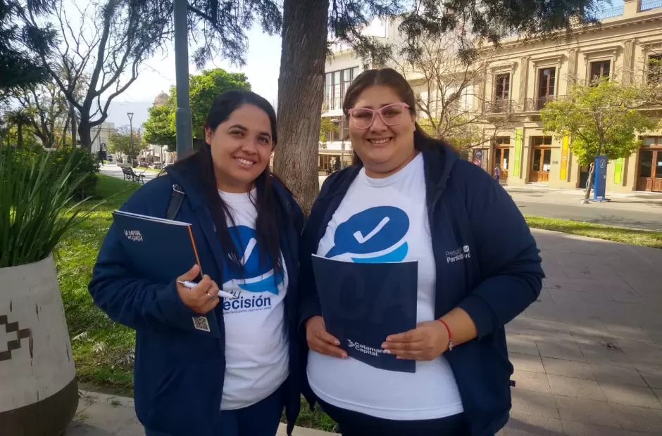 Florencia Tapita y Fiama Ontivero (Foto: Judith Rojas/ La Unin)