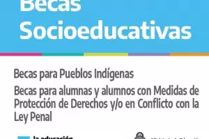 Confirman pago de Becas Socioeducativas
