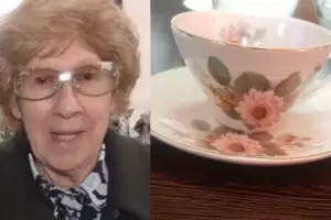 El hijo de Yiya Murano encontr las tazas del veneno y las subasta