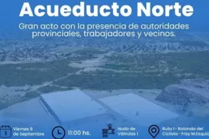 Inauguran este viernes el Acueducto Norte