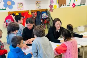 Visita del personal del EPI Peter Pan a EPI Wawa Wasi