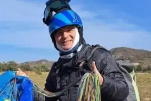 Un piloto de parapente sufri un grave accidente en Andalgal