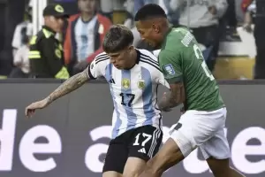 Garnacho tuvo su debut oficial en la Seleccin argentina: qued blindado y no podr jugar con otro pas
