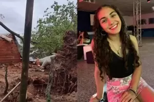 Fuerte temporal cobr una vctima: una joven muri aplastada por un rbol