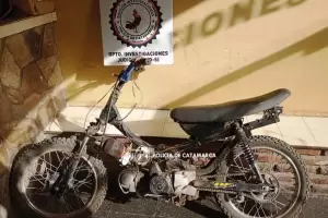 Secuestran moto adulterada en el sur de la Capital