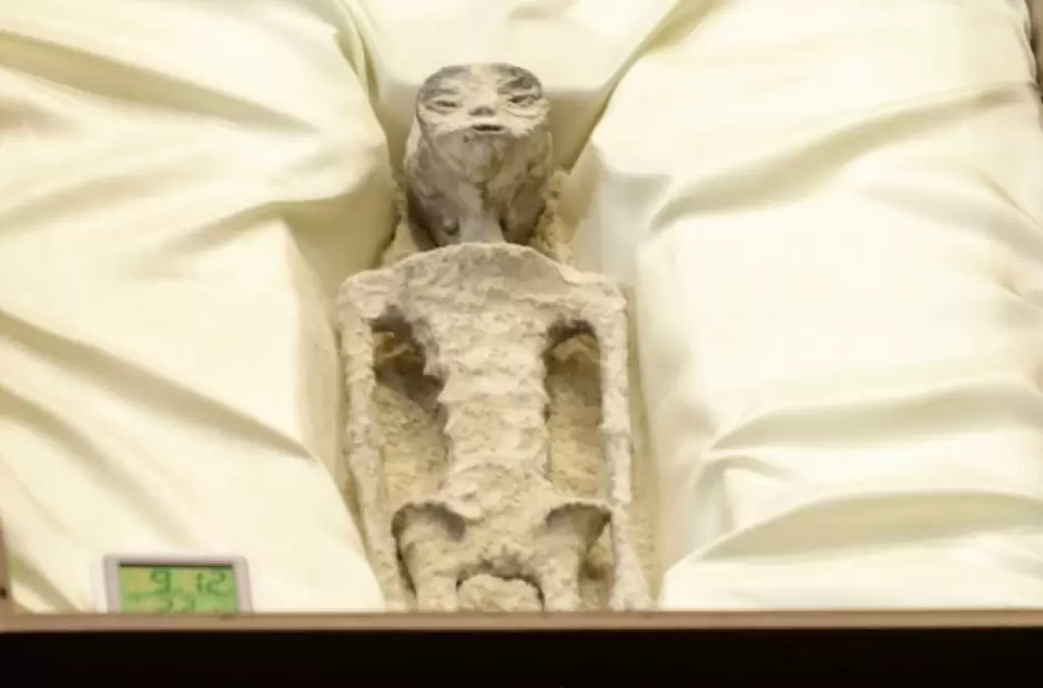 Espcimen conocido como la Momia de Nazca