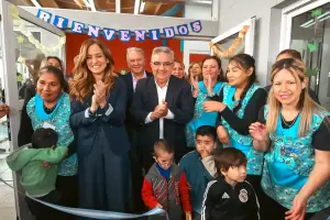 Jalil y la ministra Tolosa Paz inauguraron un Centro de Desarrollo Infantil