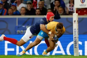 Uruguay debut con una derrota ante Francia en el Mundial de rugby: cay 27 a 12