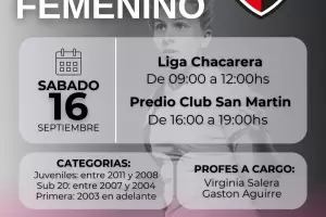Club Newell's Olds Boy de Rosario: Charla destinada al Ftbol Femenino, actividades de pruebas y captacin de talentos