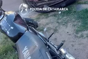 Un adolescente termin lesionado por una colisin contra un auto