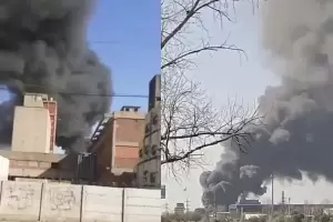 Incendio incontrolable: se prendi fuego un depsito de colectivos