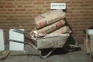 Detienen a un joven por robar materiales de construccin