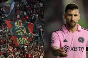 El Atlanta United se burl de Messi y el Inter Miami, tras la dura derrota