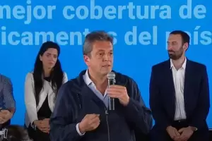 Massa apunt� contra la oposici�n: "No vamos a cerrar el PAMI ni les vamos a recortar el 13%"