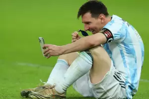 Revelacin viral: la foto de perfil que tiene Lionel Messi en WhatsApp