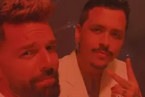 Ricky Martin y nueva versin de "Fuego de noche, nieve de da" con el mexicano Nodal