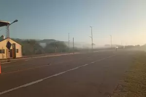 Presencia de humo: precaucin en el ingreso a La Cbila