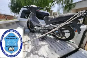 Secuestran moto con requerimiento judicial del Corraln Municipal