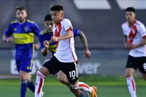 El Superclsico en Reserva termin con River y Boca empatados 1-1