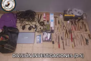 En Valle Viejo aprehendieron a un joven y recuperaron elementos sustrados