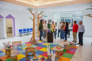 Inauguraron el sector de pediatra en el Hospital Regional Luis A. Vargas