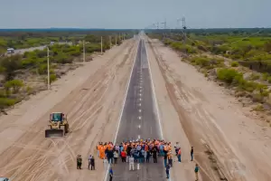 Ruta 157: concluy su rectificacin y se elimin la "Curva de la muerte"