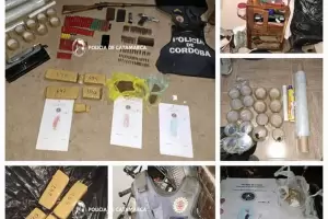 Detienen a dos hombres y secuestran cocana, marihuana y armas de fuego