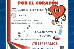 La UNCA promueve la salud cardiovascular con una caminata por el corazn